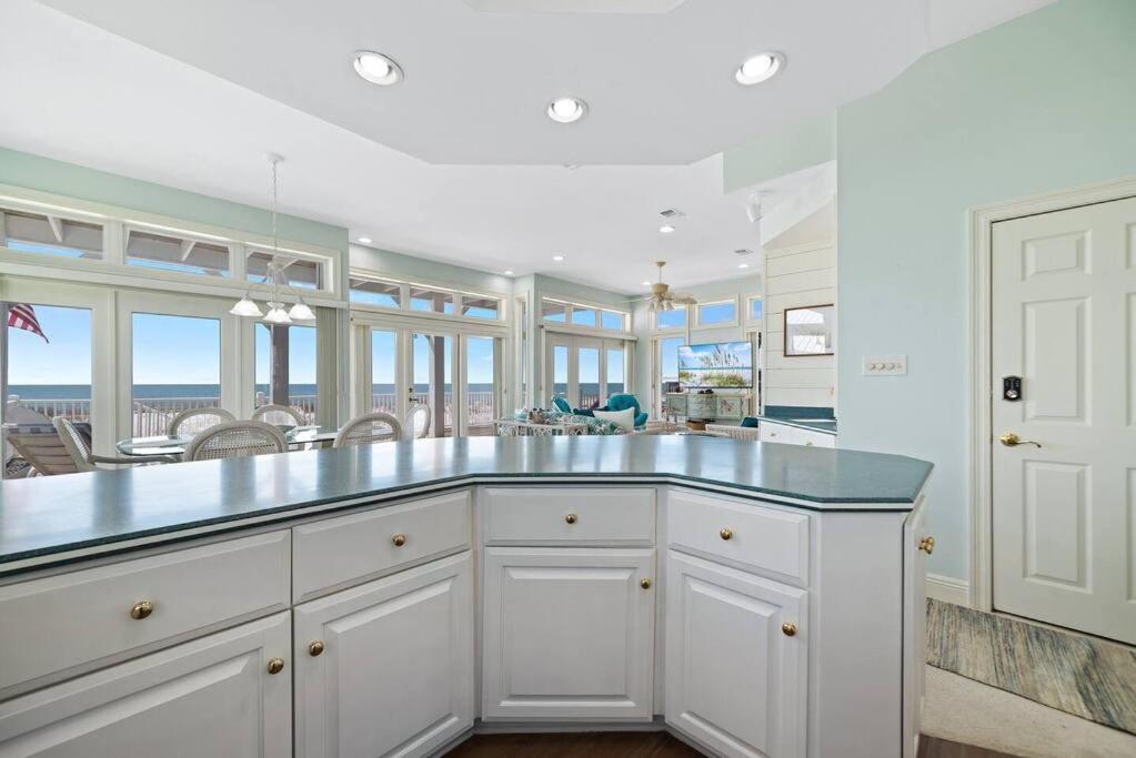 Oceanfront/Zero Steps To Beach/Views/4Br Gulf Shores Kültér fotó