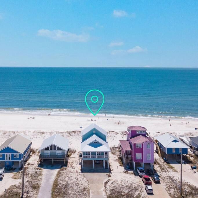 Oceanfront/Zero Steps To Beach/Views/4Br Gulf Shores Kültér fotó
