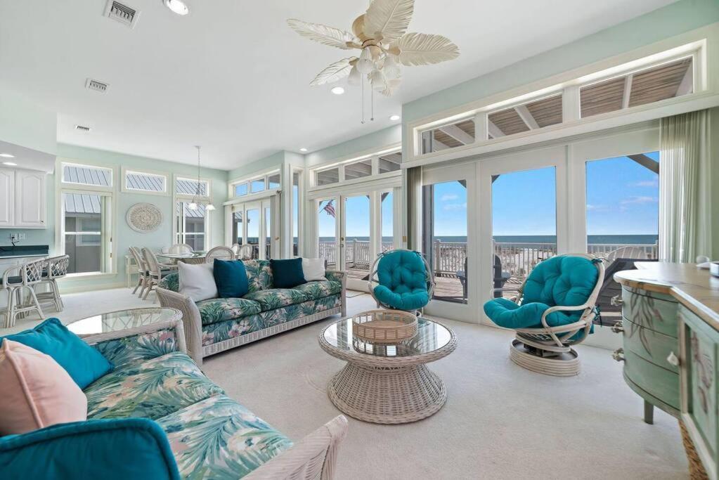 Oceanfront/Zero Steps To Beach/Views/4Br Gulf Shores Kültér fotó